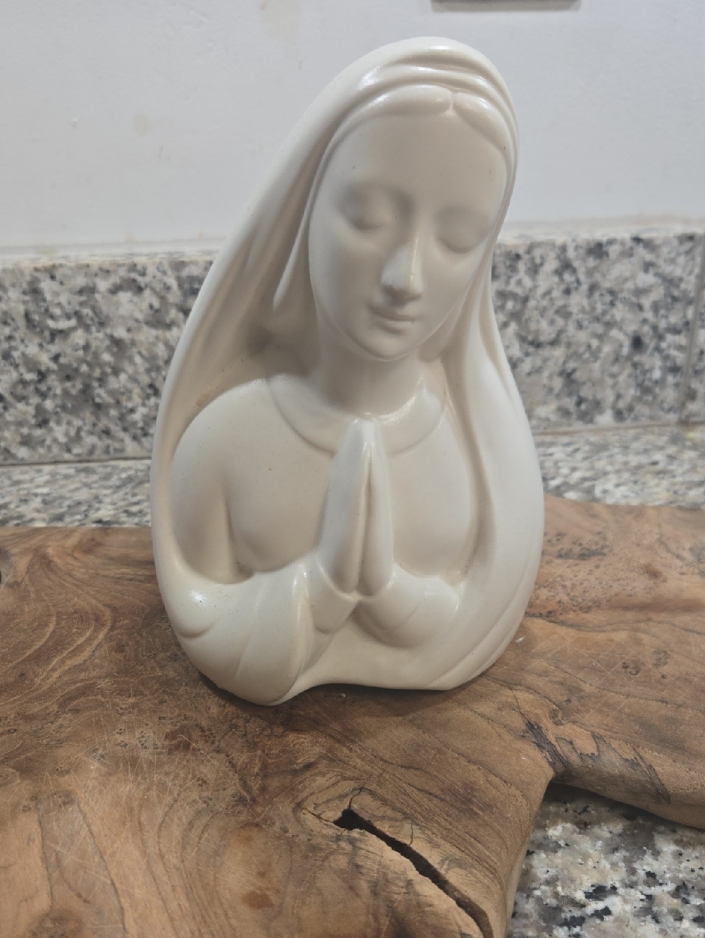 Vintage Virgin Mary Planter